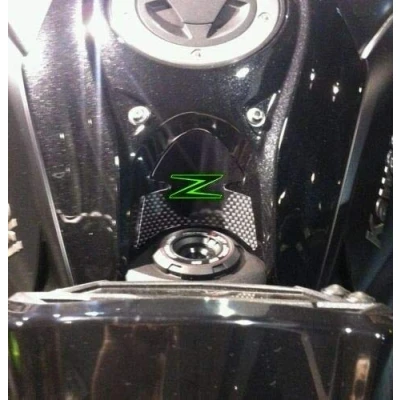 Abbildung von labelbike 3D Gel Schutz Key Area kompatibel mit Kawasaki Z1000 ab 2014 grün
