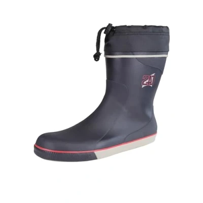 Abbildung von crazy4sailing Unisex Gummistiefel Long Langschaft mit Manschette und Schnürung, Größe:44 EU