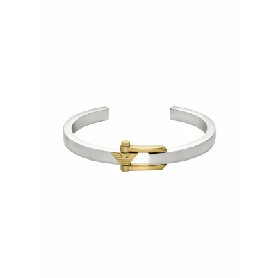 Abbildung von Emporio Armani Herren Zweifarbig Edelstahl Armband, EGS3244040