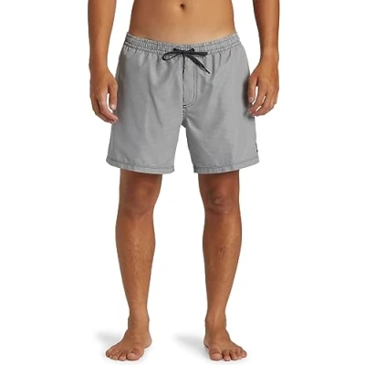 Abbildung von Quiksilver Everyday Deluxe Volley 15 Badeshorts, Herren, Größe: XS, Black