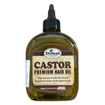 Abbildung von difeel Premium Natural Hair Öl Castor 235 ml