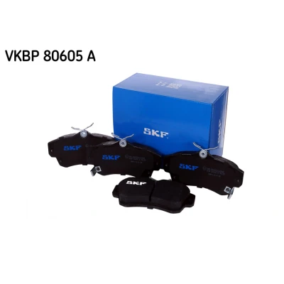 Abbildung von SKF VKBP 80605 A Bremsbelagsatz mit akustischer Verschleißwarnung DODGE: NEON 2