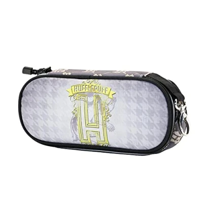 Abbildung von Harry Potter Emblem Hufflepuff Pencil Federmäppchen, Grau