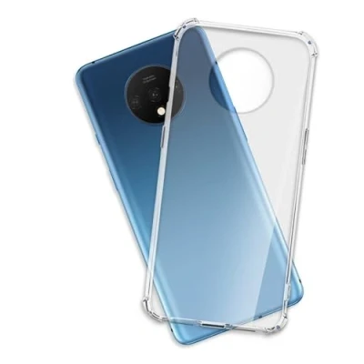 Abbildung von mtb more energy® Hülle Crystal Armor kompatibel mit OnePlus 7T (6.55&#039;&#039;) verstärkte Ecken Anti Shock Schutzhülle Case Cover Tasche