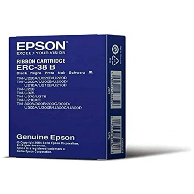 Abbildung von Epson ERC 38B Schwarz Farbband