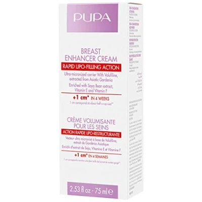 Abbildung von Pupa Milano Breast Enhancer Rapid Action Cream für Frauen, 72 ml Creme