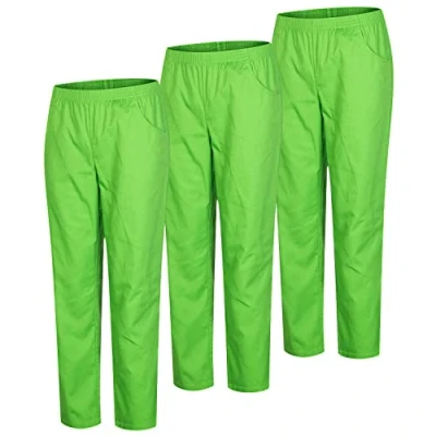 Abbildung von MISEMIYA Packung 3 Stück Unisex SANITÄRHOSE MEDIZINISCHE Uniformen SANITÄR Arbeitshose Ref. 8312 * XX Large, Apfelgrün 21