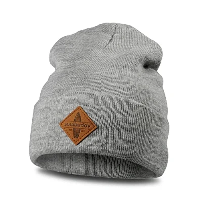 Abbildung von Soulbuddy Beanie Mütze Kinder, Mädchen &amp; Jungen, Kindermütze, Strickmütze (in 3 Kids Größen verfügbar) OEKO TEX® Standard 100 zertifiziert)