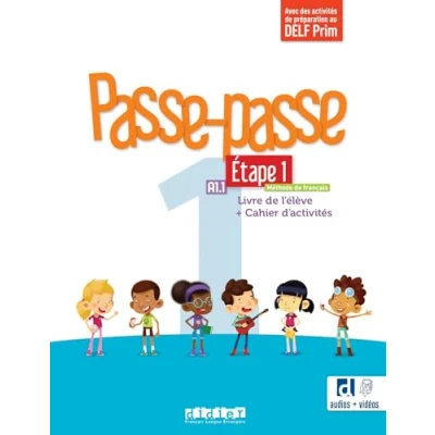 Abbildung von passe 1 Niv. A1.1 Étape Livre + Cahier didierfle.app