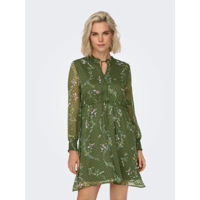 Abbildung von ONLY Minikleid &quot;ONLAIDA ELISA LS DRESS WVN&quot;, (BEZUG)