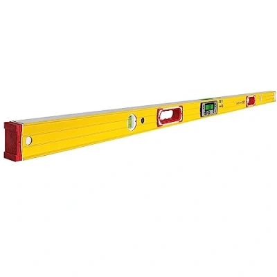 Abbildung von STABILA Elektronik Wasserwaage TECH 196M DL digitale wasser und staubdicht nach IP 67, 2 Digital Displays, kalibrationsfrei mit Tasche, 183 cm