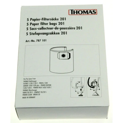 Abbildung von Thomas staubsäcke 20l 787101