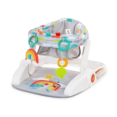 Abbildung von Bright Starts Sitzlernsitz mit 2 Positionen für Babys Spielzeug, Unisex, 4 12 Monate, Spielerisches Paradies