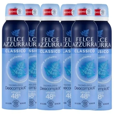 Abbildung von Felce Azzurra Klassisches Deodorant Idratalc Unisex Spray 48H 150 ml (6 Einheiten)