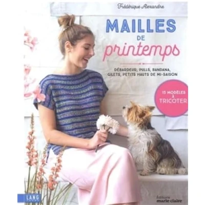 Abbildung von Mailles de printemps: Débardeur, pulls, bandana, gilets, petits hauts mi saison