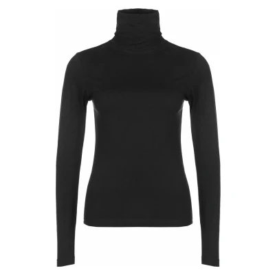 Abbildung von Urban Classics Langarmshirt, Damen, Größe: Small, Black