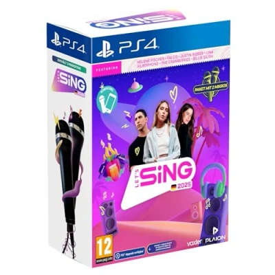 Abbildung von Let&#039;s Sing 2025 German Version (+ 2 Mics) (Playstation 4) (AT PEGI)