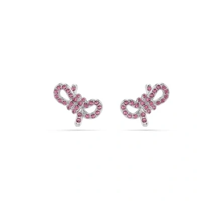 Abbildung von Swarovski Paar Ohrstecker Schmuck Geschenk Ohrringe Lifelong Bow, Schleife, 5723557, mit Swarovski® Kristall