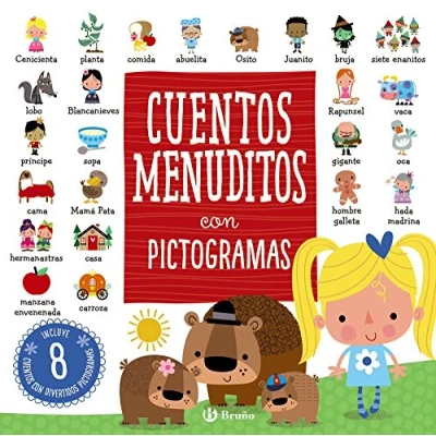 Abbildung von Cuentos menuditos con pictogramas (Castellano A PARTIR DE 3 AÑOS cortos)