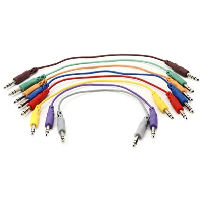 Abbildung von Hosa CSS 830, Balanced Patch Cables, 1/4 in TRS to Same, 1 ft