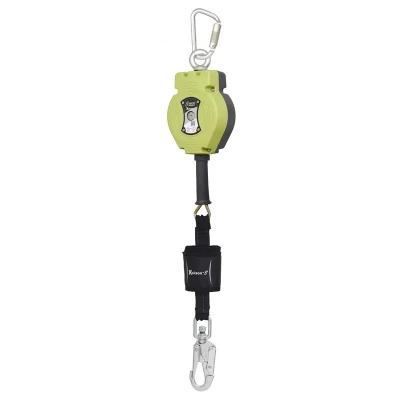 Abbildung von Kratos Safety Helixon S Stahldrahtseil, Höhensicherungsgerät mit automatischem Rückzug, EN360, PSA 3,5 m