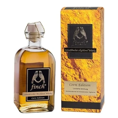 Abbildung von finch Whiskydestillerie Corn Edition 46 Prozent vol. Schwäbischer Whisky in Geschenkverpackung (1 x 0.5 l)