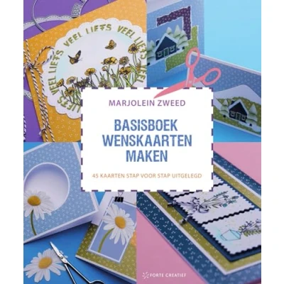 Abbildung von Basisboek wenskaarten maken: 45 kaarten stap voor uitgelegd