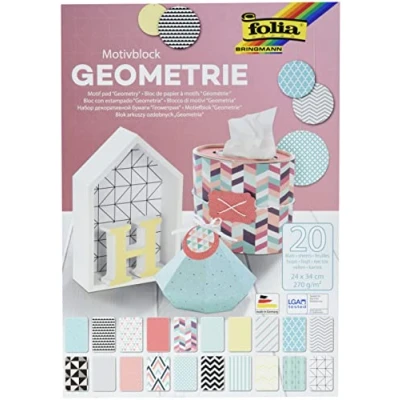 Abbildung von Folia Motivpapier GEOMETRIE,