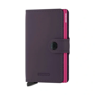 Abbildung von Secrid Miniwallet Matte dark purple