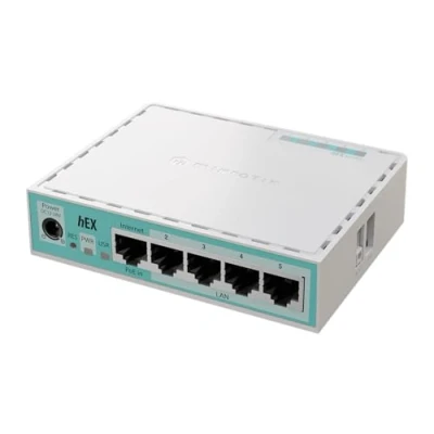 Abbildung von MikroTik RouterBOARD E50UG, hEX, 5x Gigabit, USB, micro SD