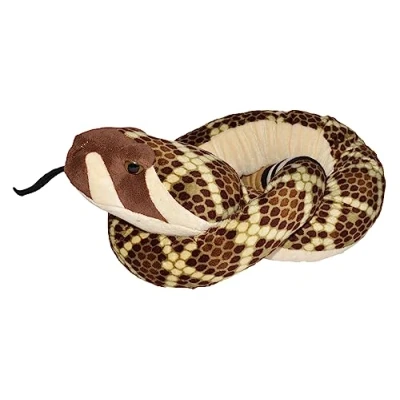 Abbildung von Wild Republic 15382 16754 Schlangesss, Plüsch Klapperschlange, 137 cm, braun, Western Diamondback