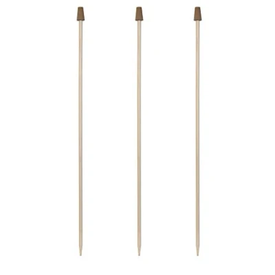 Abbildung von Windhager Gartenfigur, (Set, 3 St), Rosenkugelstäbe aus Holz mit Korkaufsatz