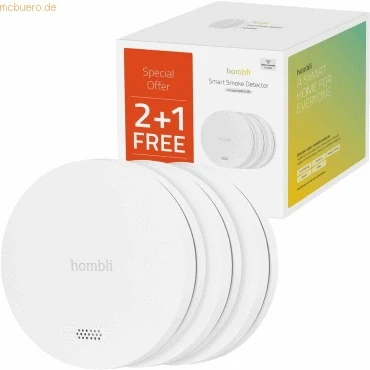 Abbildung von Hombli Sensor smarter Rauchmelder (3er Pack)