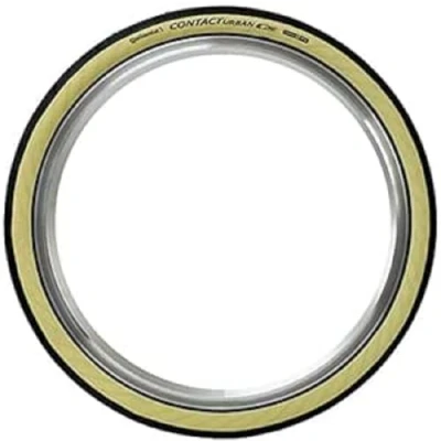 Abbildung von Continental Unisex Adult Contact Urban Tire, Black/Cream, 16&quot;, 16 x 1.35
