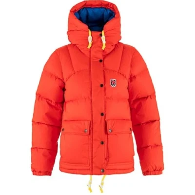 Abbildung von FJALLRAVEN 89995 214 525 Expedition Down Lite Jacket W Damen Flame Orange UN Blue Größe M