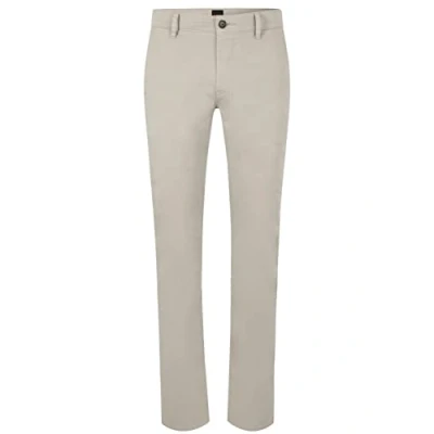 Abbildung von BOSS Herren Trousers Flat, Open Grey, 30W / 32L EU