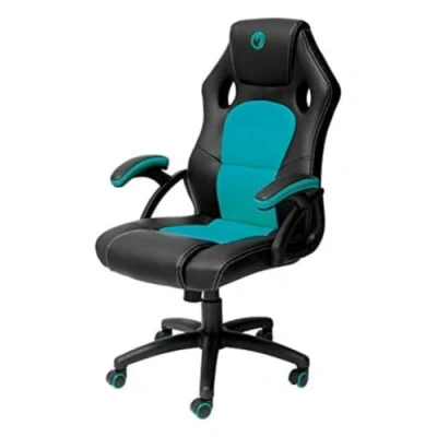 Abbildung von Nacon Gaming Stuhl, speziell für Lange Spielsitzungen entwickelt, Farbe Hellblau
