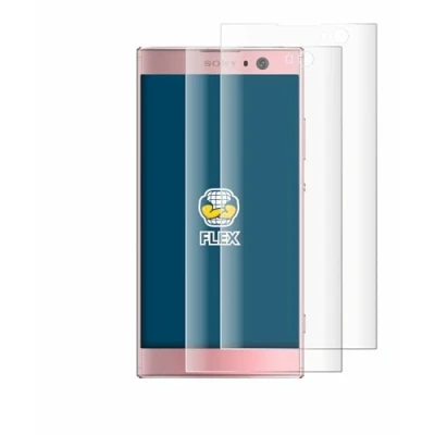 Abbildung von BROTECT 2 Stück Full Cover Schutzfolie für Sony Xperia XA2 / Dual Screen Displayschutz Folie [3D Curved, Anti Fingerprint, Kristall Klar]