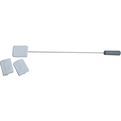 Abbildung von Pflegehome24® Zehenwascher mit langem Griff, Waschlappen für Zehen, Waschhilfe inkl. 3 Frotteebezüge