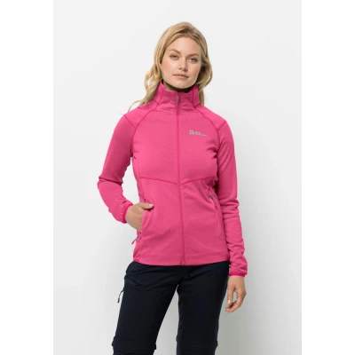 Abbildung von Jack Wolfskin Fortberg FZ W Fleecejacke, Damen, Größe: Small, Cameopink
