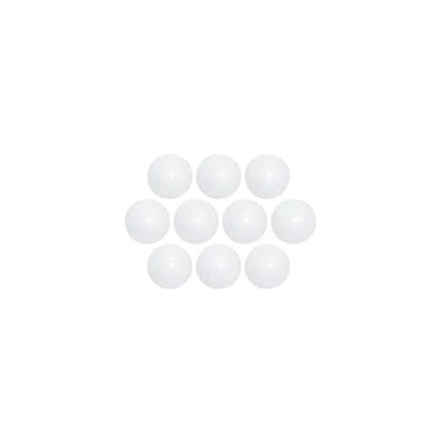 Abbildung von MAUL Kugel Magnet Ø 30 mm (10 Stück) Starke Magnete für Whiteboard, Magnettafel und Kühlschrank klein mit 0,6 kg Haftkraft Hochglanz Oberfläche Weiß