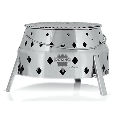 Abbildung von BBQ Toro Feuerstelle Edelstahl Dutch Oven Grill &quot;DOKING&quot;, Station, Feuerstelle, Station für DO&#039;s bis 9 QT