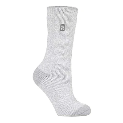 Abbildung von HEAT HOLDERS Damen Winter Extra Warm Thermosocken/Kuschelsocken für Geschenk (37 42 EU, Primrose Grau)