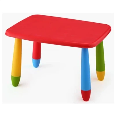 Abbildung von Aranaz Kindertisch, rechteckig, Rot, 72,5 x 57 47 cm