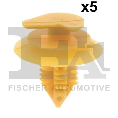 Abbildung von FA1 21 40011.5 Clip, Zier /Schutzleiste gelb