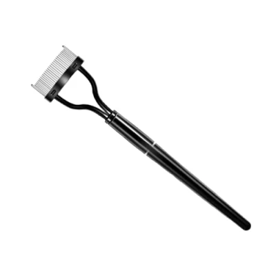 Abbildung von Faltbarer Wimpernkamm, Edelstahl Zähne Folding Eyelash Combs, Augenbrauen Pinsel, Wimpern Separator, Tragbare Augenbrauenbürste, Schönheitswerkzeug