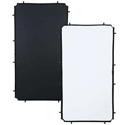Abbildung von Manfrotto SkyRapid Fab 110x200cm schwarz/weiß