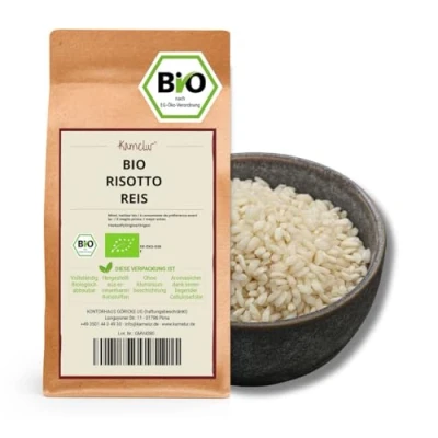 Abbildung von Kamelur Bio Risotto Reis (5kg) Risottoreis aus kontrolliert biologischem Anbau