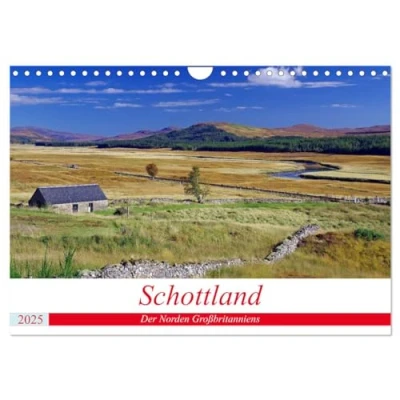 Abbildung von Schottland Der Norden Großbritanniens (Wandkalender 2025 DIN A4 quer), CALVENDO Monatskalender