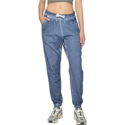 Abbildung von Urban Classics Ladies Spray DYE Sweatpant Jogginghose, Damen, Größe: Large, Denimblue